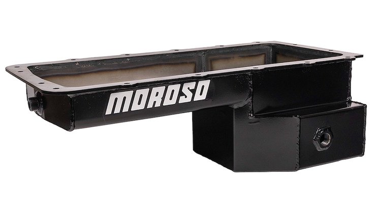 20571 Drag Race Oil Pan Clear Zinc For 2011-Up Ford Mustang 5.0 'Coyote' Engine