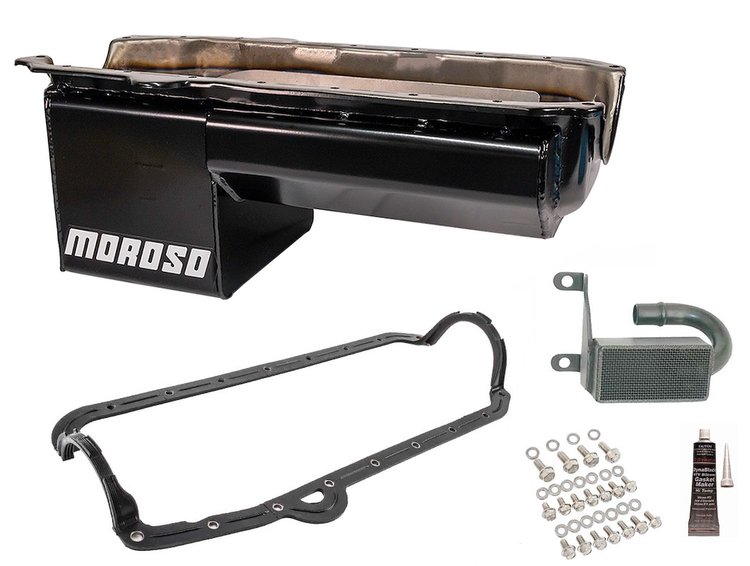 21017K Drag Race Racing Oil Pan Kit, Pre-1980 Small Block Chevy