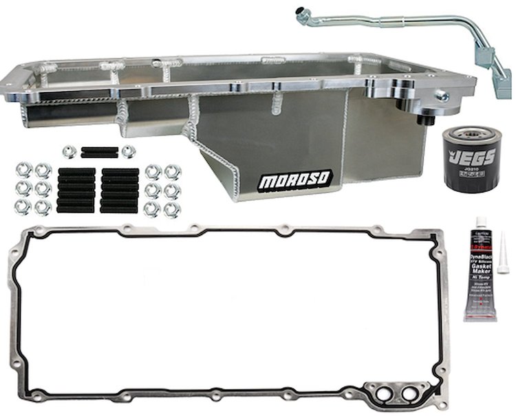 21149K Drag Race Oil Pan Kit for GM LS Series