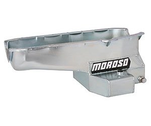 21900 Road Race Oil Pan SBC Pre-1980 Block w/ Driver Side DipstickWet Sump