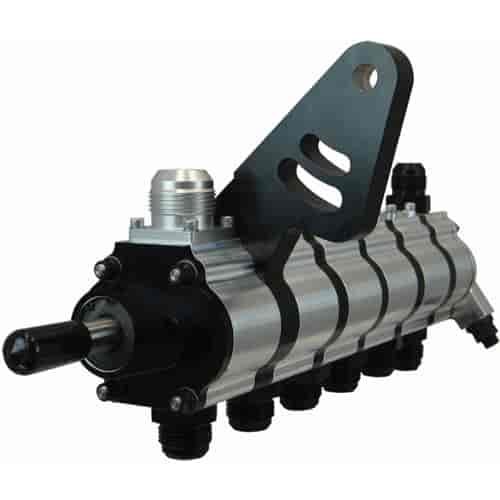 Dry Sump Oil Pump T3 Series 5 Stage .900 Presure Section Door Car Bracket