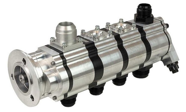 Tri-Lobe 4 Stage Dry Sump Oil Pump