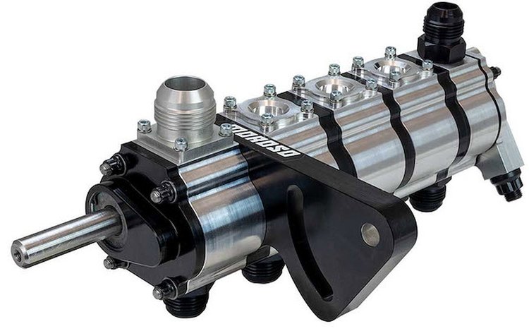 22383 Tri-Lobe 5 Stage Dry Sump Oil Pump with Fuel Pump Drive