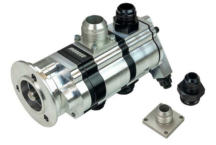 22392 Tri-Lobe 2 Stage Dry Sump Oil Pump for ProCharger V-Band