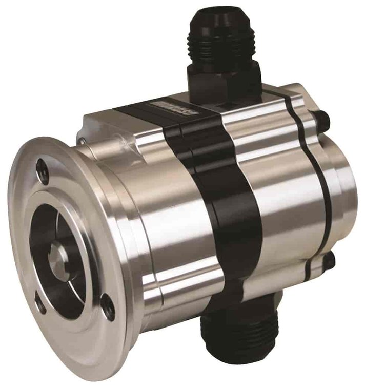 External Oil Pump For Door Cars Single Stage [V-Band Clamp Mounts to Alston Front Drive]
