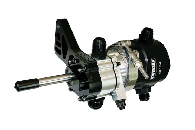 22654 External Oil Pump,Single Stage,Tri-Lobe,Vacuum Pump,Bbc Left Side Bracket
