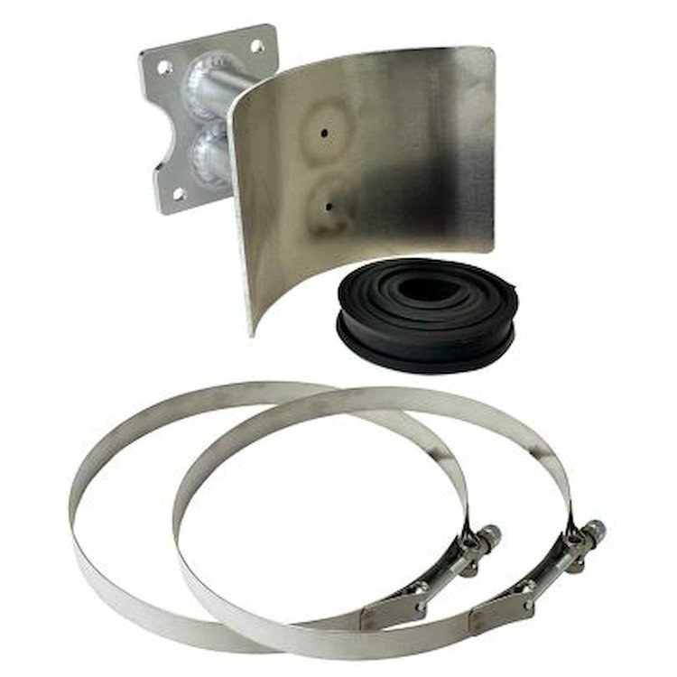 22760 Straight Mount Bracket Kit for 8 in. Dry Sump Tanks [Aluminum]