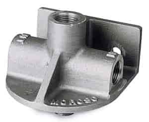 Remote Oil Filter Mount Accepts Ford and Chrysler V8 Spin-On Filter