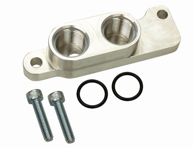 23719 Remote Oil Filter Adapter for GM Gen V LT Engines
