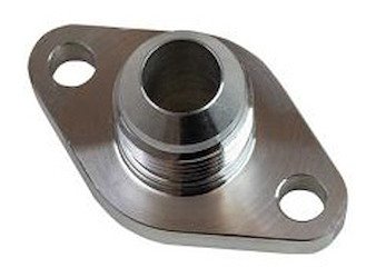 23720 Turbo Oil Return Fitting, -8 AN, Fits Moroso Mitsubishi EVO 4G63 Oil Pan #20967