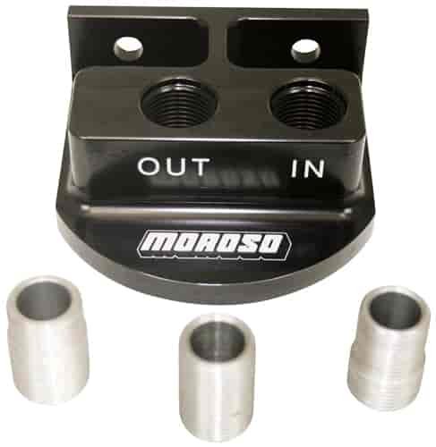 Top Port Remote Oil Filter Mount - Accepts 13/16 in., 3/4 in. and 22 mm Oil Filters