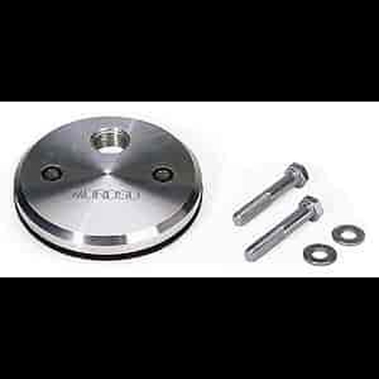 Oil Filter Block-Off Plate Small Block and Big Block (Mark IV) Chevy