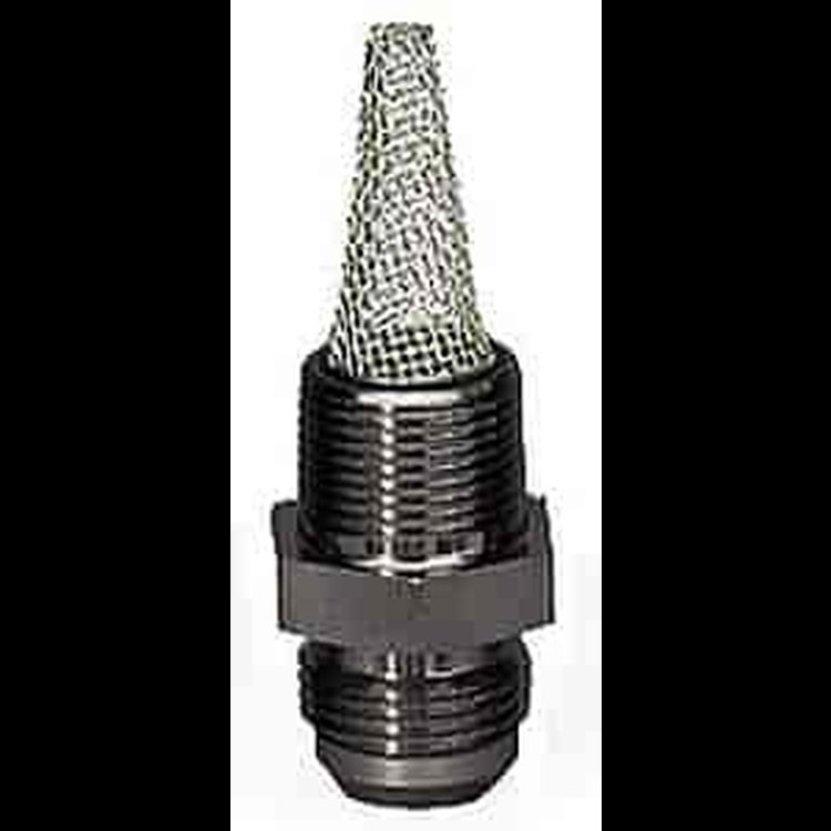 Filtered Fitting 3/4" NPT to -12AN Male