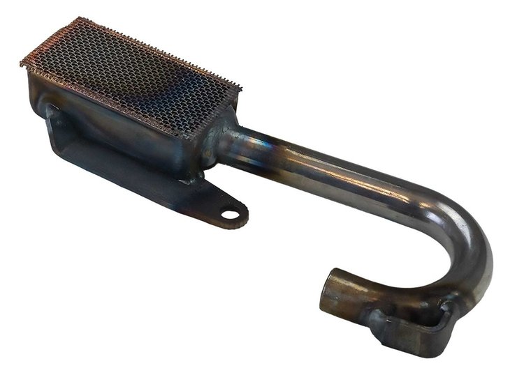 24133 Oil Pump Pickup for Moroso 6.500 in. Deep Oil Pan [5/8 in. Press-In, Standard-Volume Small Block Chevy Pumps]