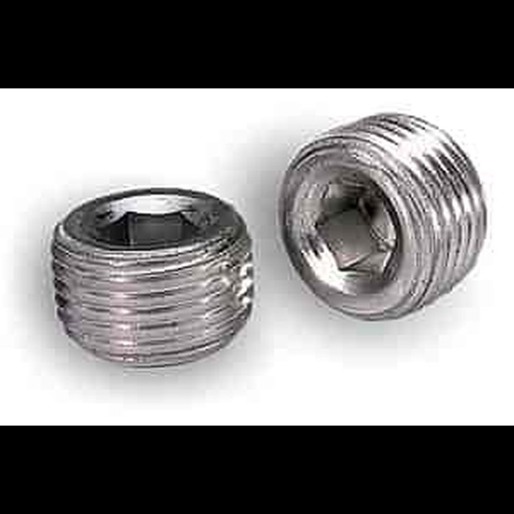 Aluminum Pipe Plugs 1/2" NPT