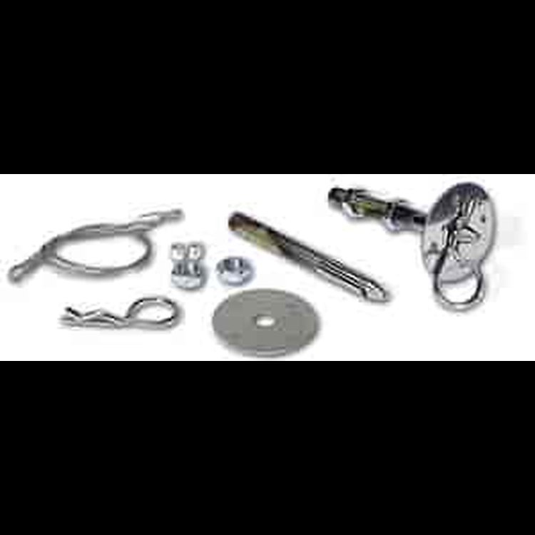 Replacement Pin Clips, 1/8" Wire Diameter, Chrome Plated