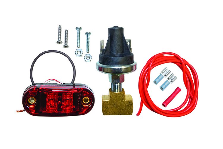 Low Oil Pressure Warning Light