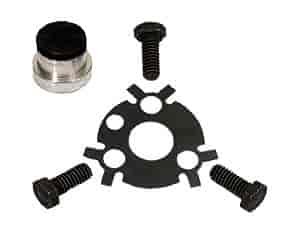 Cam Stop Button and Retaining Plate Small Block Chevy & 90° V6 Chevy