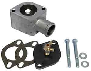 Cast Aluminum Water Neck Bleeder Kit Small Block Chevy & Big Block Chevy