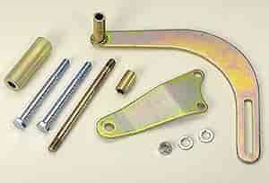 Delcotron Alternator Mount Kit for Mechanical Short Water Pump Small Block Chevy & 90° V6