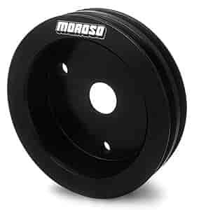 BB/SB-Chevy, 90° V6 Double Groove, 5-1/2" Aluminum Crankshaft Pulley