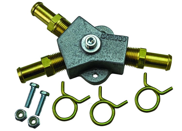 Fuel Block Kit 1/2" Hose Inlet