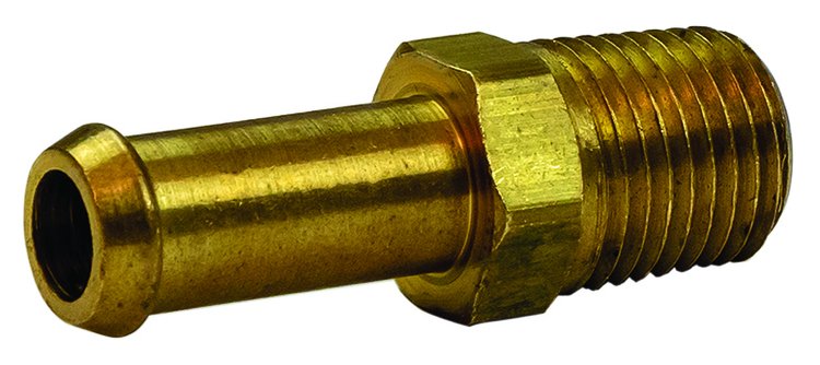 Fuel Line Fitting 1/4 in. NPT to 3/8 in. hose