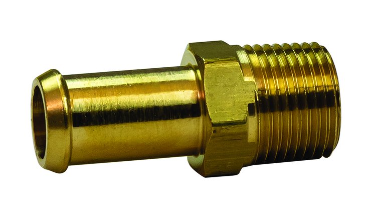 Fuel Line Fittings 3/8 in. NPT to 1/2 in. hose