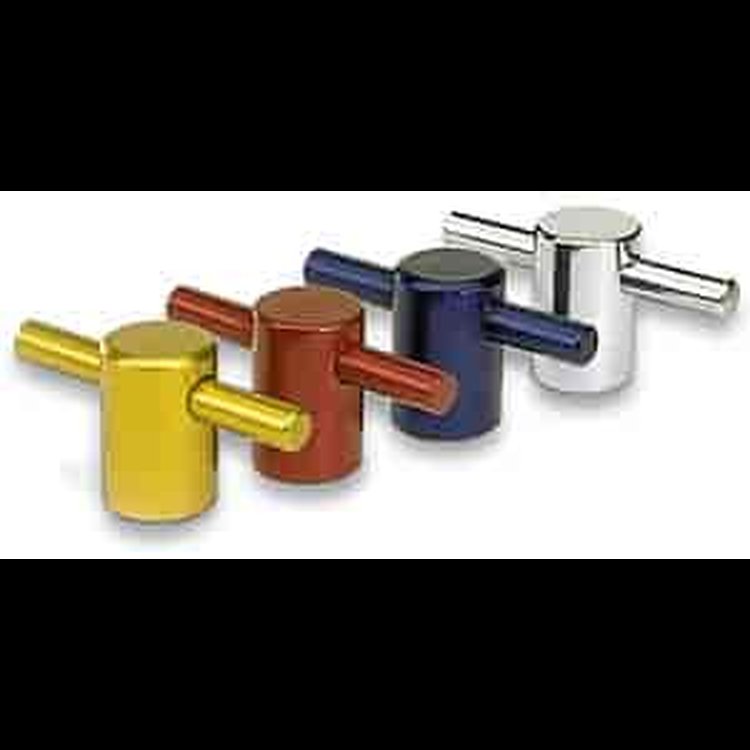 Aluminum Air Filter Assembly Wing Nut Gold Anodized