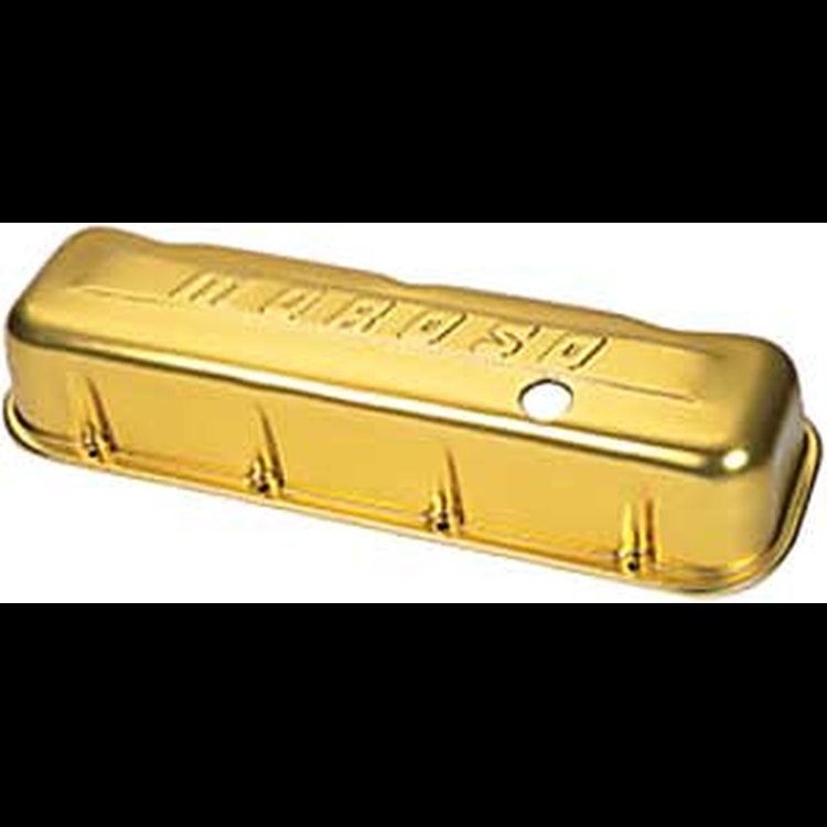 Aluminum Valve Covers BB-Chevy Gold Anodized Finish