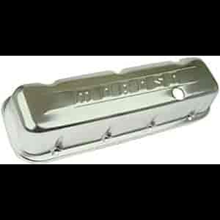 Aluminum Valve Covers BB-Chevy Clear Anodized Finish