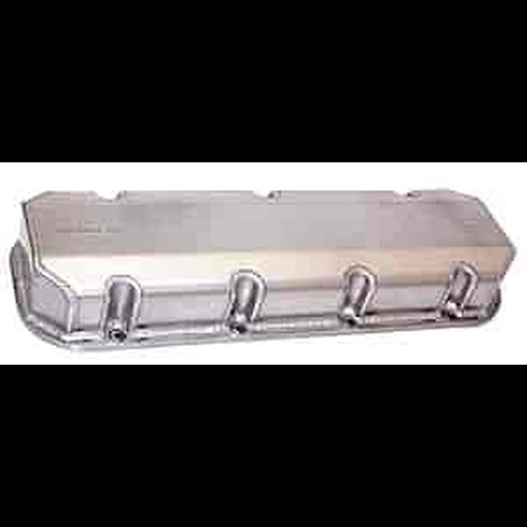 Fabricated Aluminum Valve Covers Big Block Chevy Symmetrical-Port Bow Tie Heads and All Stock Big Block Chevy Heads