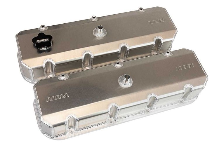 64899 Fabricated Aluminum Valve Covers for Big Block Chevy