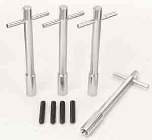 Aluminum 1/4"x20 4/pkg