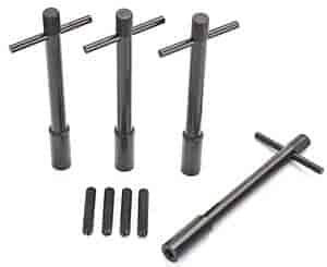 Black 1/4"x20 4/pkg
