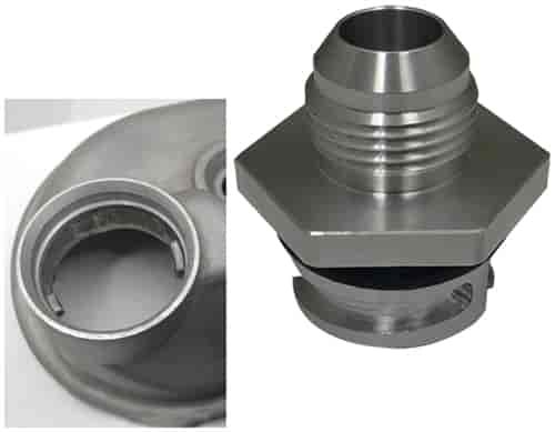 Oil Bung Fitting Kit -12AN for O.E.M. GM LS Double Tab Valve Cover