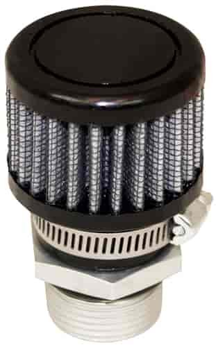 Valve Cover Breather Kit For OEM GM LS Valve Cover 1-1/4"-12 Female Threaded Bung/Opening