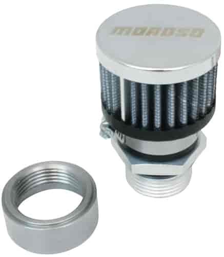 Valve Cover Breather Kit For OEM GM LS Valve Cover U-Weld Steel