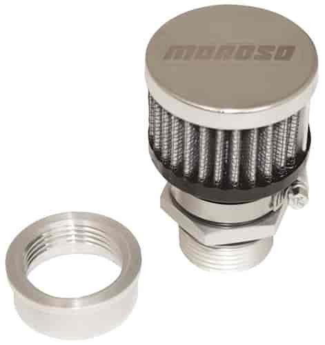 Valve Cover Breather Kit Universal U-Weld Aluminum