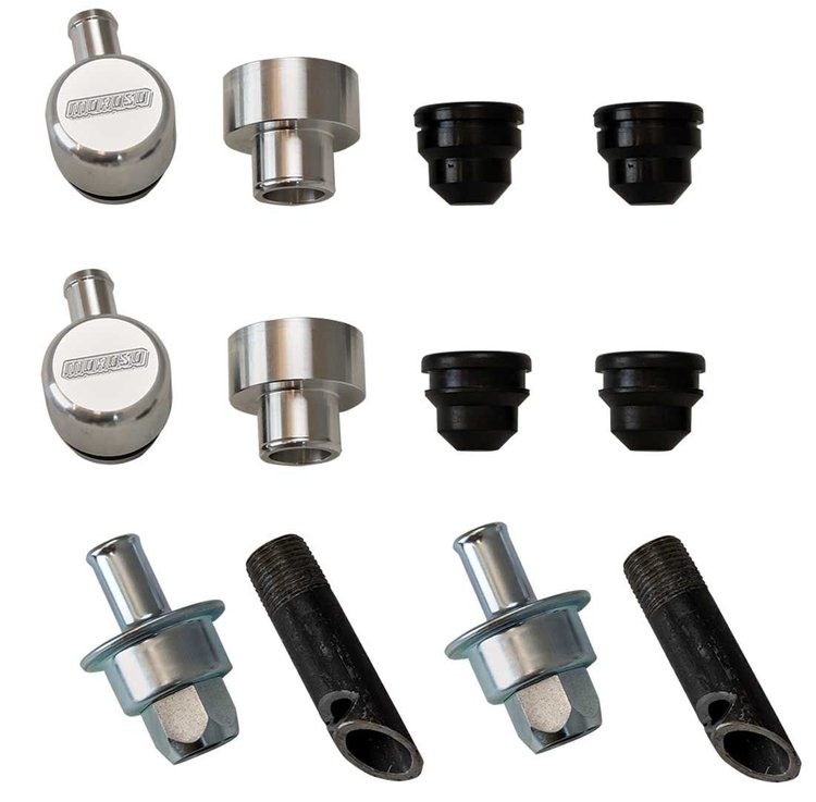 Crankcase Evacuation System Fits 5/8 in. Hose [Billet Breathers]