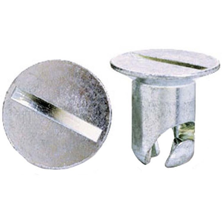 71293 Quick Fastener, Flush. 5/16 In X .450, Steel, Silver