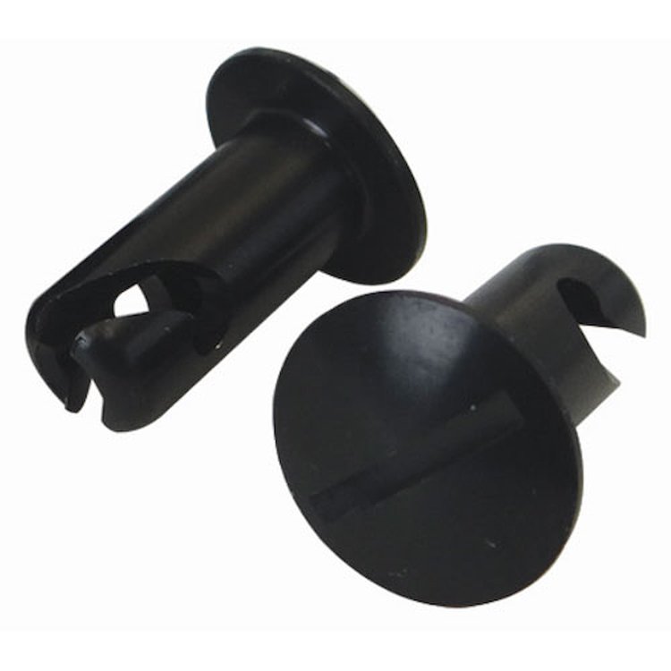 71333 Quick Fastener, Oval, 5/16 In X.500, Aluminum, Black