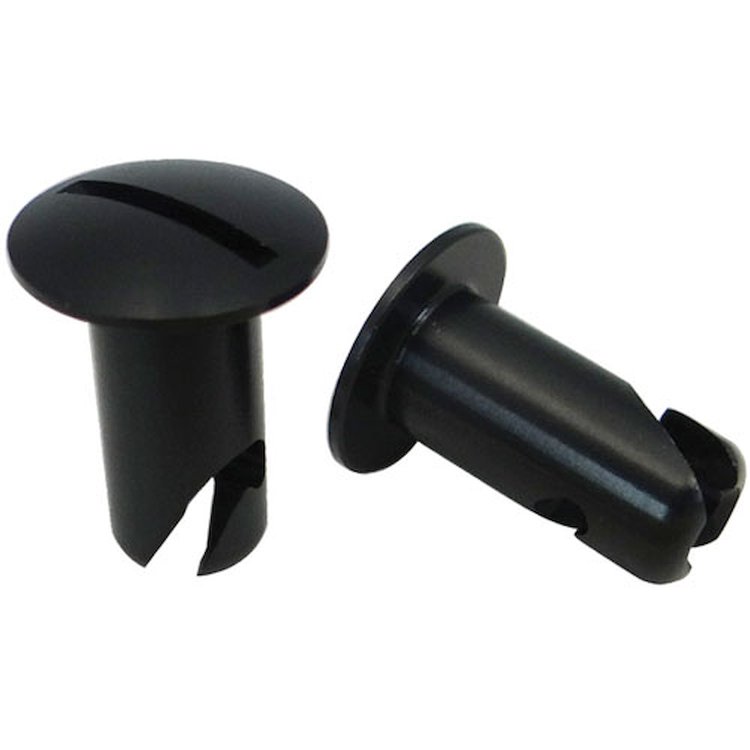 71346 Quick Fastener, Oval, 5/16 In X .500, Steel, Black