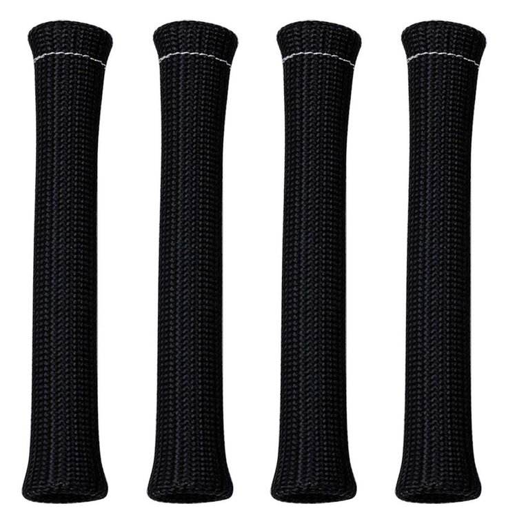 High-Temperature Spark Plug Boot Protectors [Black, 4-PC]