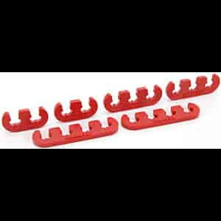 Spark Plug Wire Separators Red