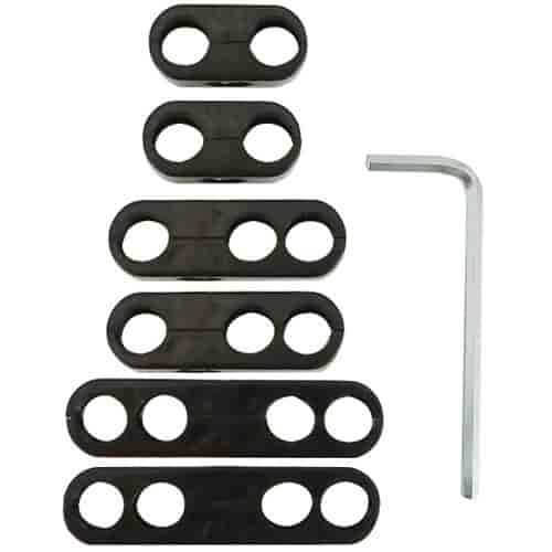 Spark Plug Wire Separator Kit Black