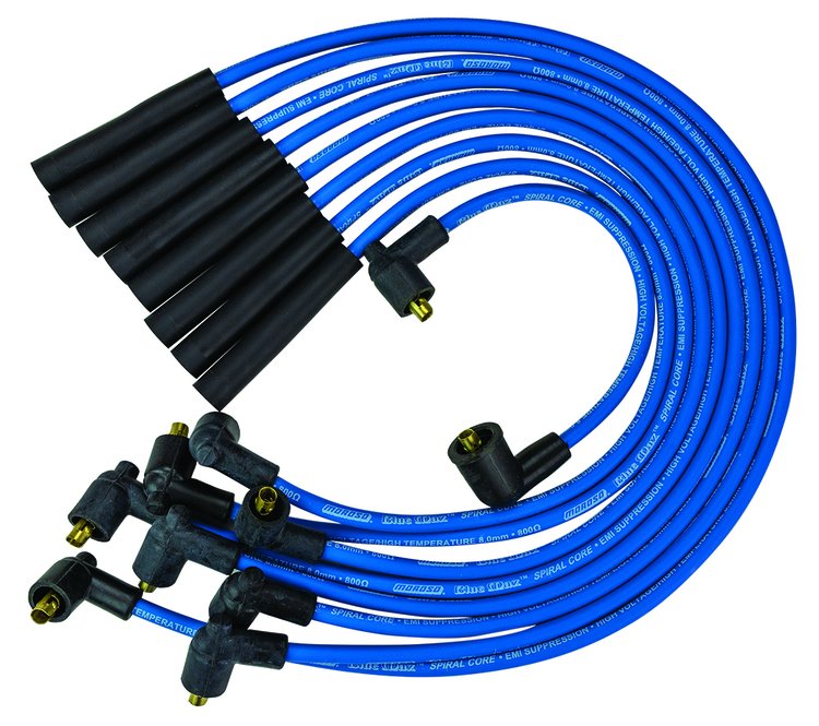 Spark Plug Wires 1973-89 Chrysler Cars w/ V8 Engines