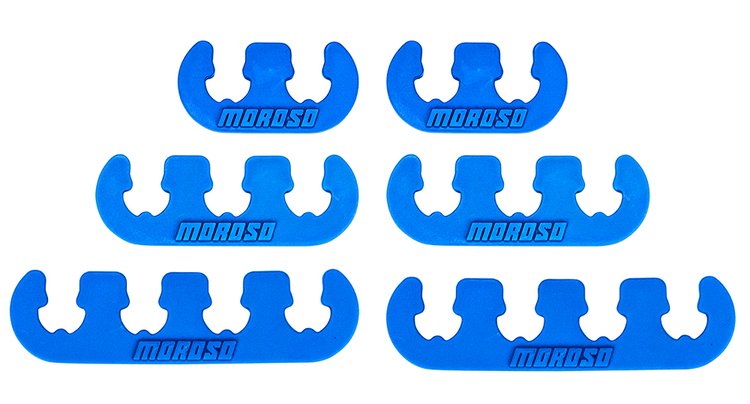 Spark Plug Wire Separators Blue