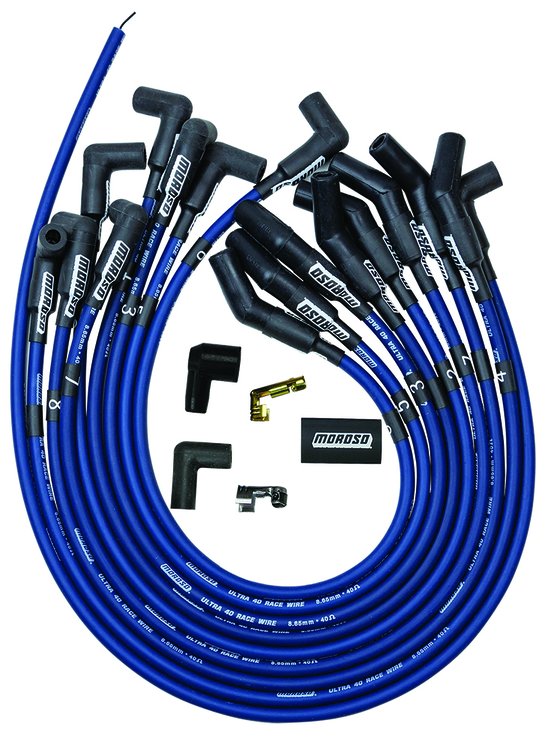 Ultra 40 Unsleeved Spark Plug Wire Set Ford 289-302