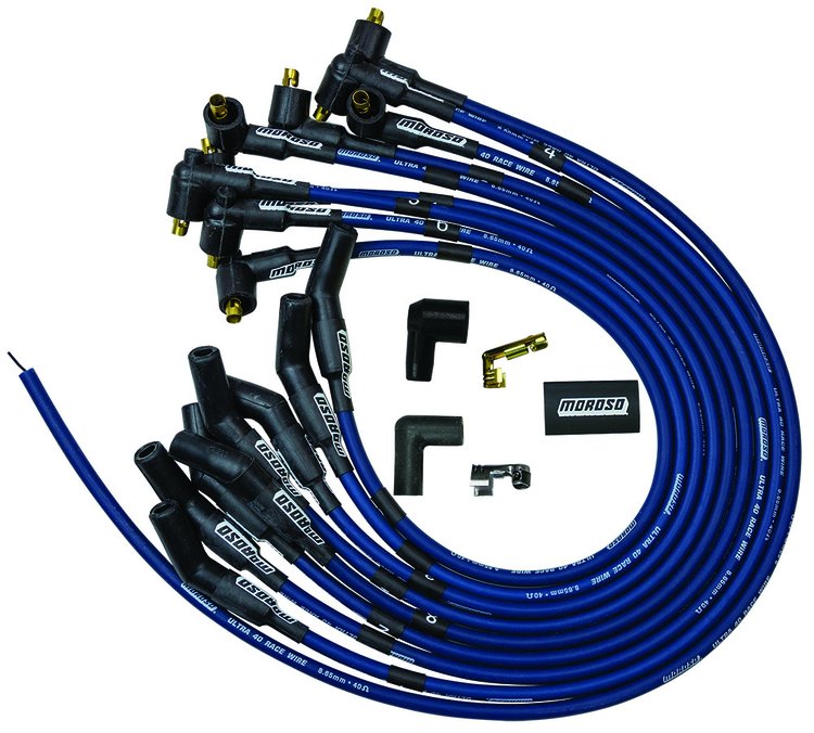 Ultra 40 Unsleeved Spark Plug Wire Set Ford 289-302